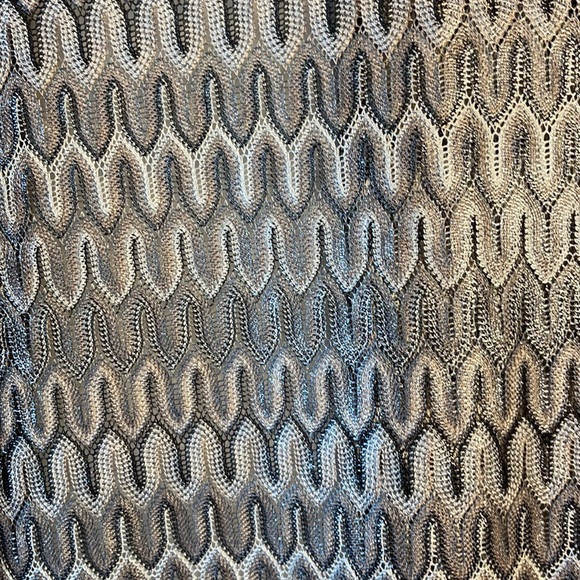 Chico's Gray Patterned Jacket - Picture 5 of 7